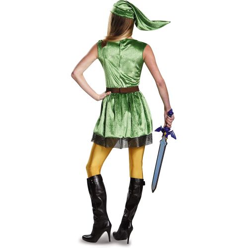  할로윈 용품Disguise Womens Legend Of Zelda Link Adult Costume