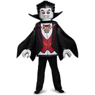 할로윈 용품Disguise Lego Vampire Deluxe Costume, Black, Large (10-12)