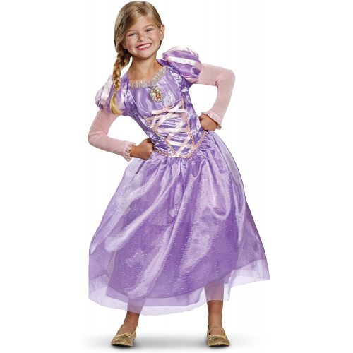  할로윈 용품Disguise Tangled Rapunzel Kids Deluxe Costume