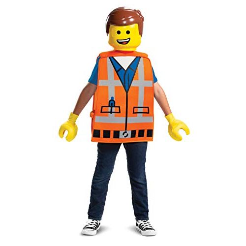  할로윈 용품Disguise Childs Basic The Lego Movie 2 Emmet Costume