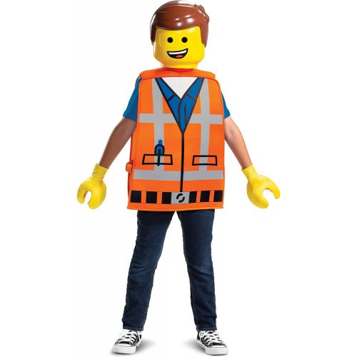  할로윈 용품Disguise Childs Basic The Lego Movie 2 Emmet Costume