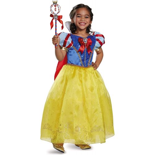  할로윈 용품Disguise Prestige Disney Princess Snow White Costume, Medium/7-8