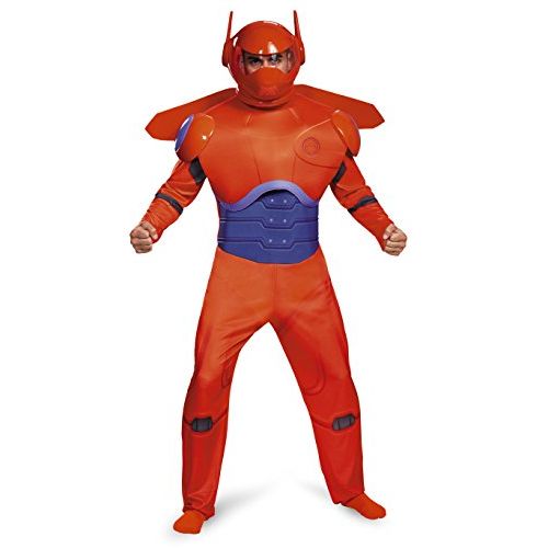  할로윈 용품Disguise Mens Red Baymax Deluxe Adult Costume