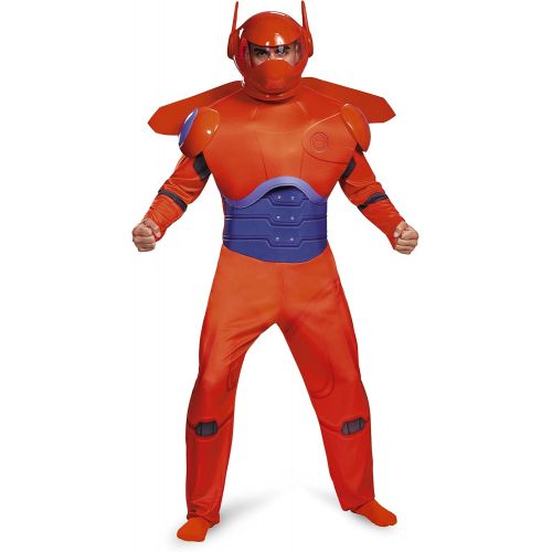  할로윈 용품Disguise Mens Red Baymax Deluxe Adult Costume