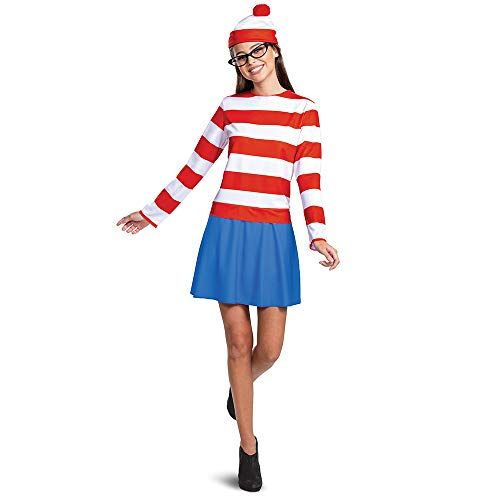  할로윈 용품Disguise Wheres Waldo Adult Classic Wenda Costume