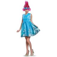 할로윈 용품Disguise Trolls Womens Poppy Deluxe Costume