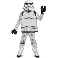 할로윈 용품Disguise Lego Stormtrooper Costume for Kids, Deluxe Lego Star Wars Themed Childrens Character Outfit