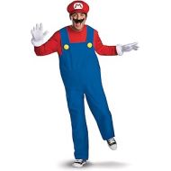 할로윈 용품Disguise Super Mario Deluxe Mens Adult Costume