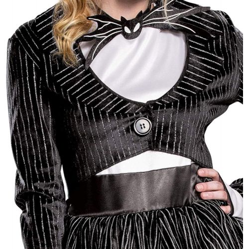  할로윈 용품Disguise Womens N.B.C Jack Skellington Dress Costume