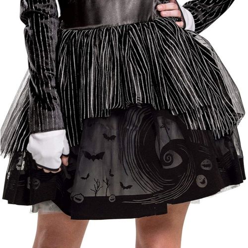  할로윈 용품Disguise Womens N.B.C Jack Skellington Dress Costume