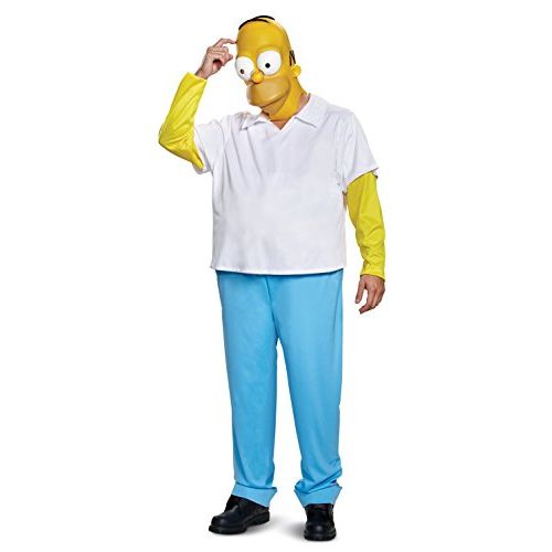  할로윈 용품Disguise Mens New Homer Deluxe Adult Costume