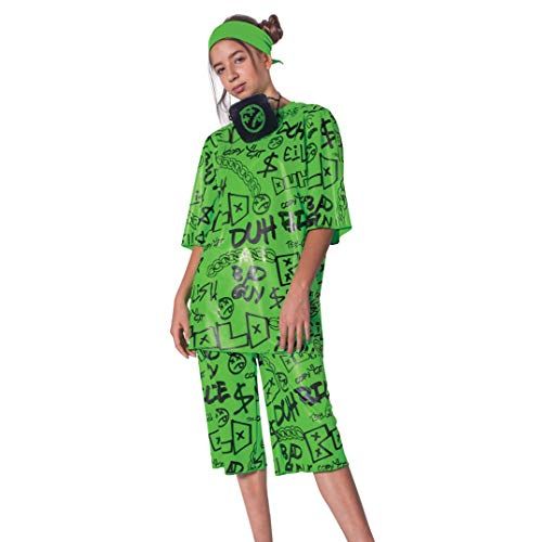  할로윈 용품Disguise Kids Classic Green Billie Eilish Costume