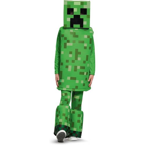  할로윈 용품Disguise Creeper Prestige Minecraft Costume, Green, Small (4-6)