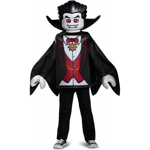  할로윈 용품Disguise Lego Vampire Classic Costume, Black, Small (4-6)