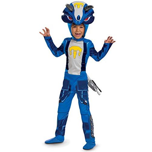  할로윈 용품Disguise Triceratops Dinozord Deluxe Costume for Kids, Officially Licensed Mighty Morphin Power Rangers Gear