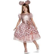 할로윈 용품Disguise - Rose Gold Minnie Deluxe Child Costume