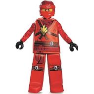 Disguise Kai Prestige Ninjago Lego Costume, Medium/7-8