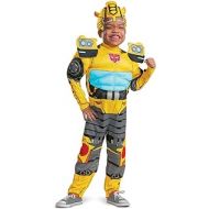 할로윈 용품Disguise Bumblebee Costume for Kids, Official Adaptive Transformers Costume with Accessibility Features
