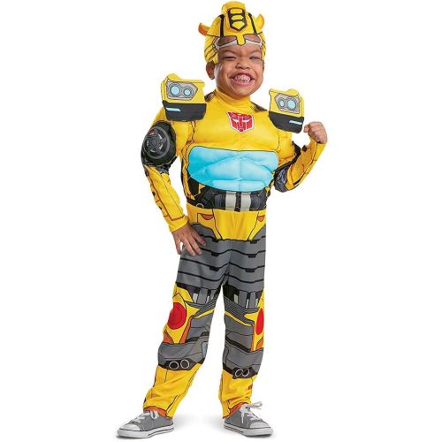  할로윈 용품Disguise Bumblebee Costume for Kids, Official Adaptive Transformers Costume with Accessibility Features