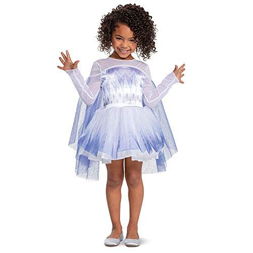  할로윈 용품Disguise Snow Queen Elsa Costume for Girls Official Disney Frozen 2 Tutu Dress for Toddlers