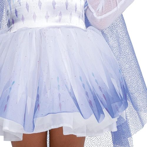  할로윈 용품Disguise Snow Queen Elsa Costume for Girls Official Disney Frozen 2 Tutu Dress for Toddlers
