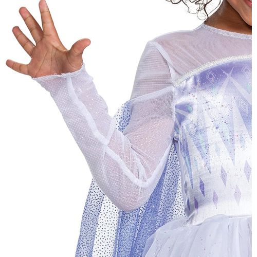  할로윈 용품Disguise Snow Queen Elsa Costume for Girls Official Disney Frozen 2 Tutu Dress for Toddlers