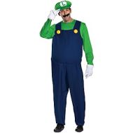 Disguise The Super Mario Brothers Mens Luigi Deluxe Costume