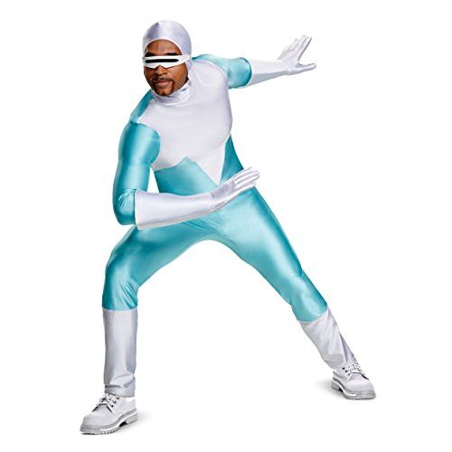  할로윈 용품Disguise Disney Incredibles 2 Deluxe Frozone Mens Costume