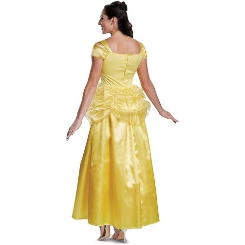  할로윈 용품Disguise Beauty & The Beast Deluxe Classic Belle Costume for Adults