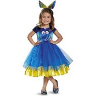 할로윈 용품Disguise Dory Toddler Tutu Deluxe Finding Dory Disney/Pixar Costume, Small/2T, Blue
