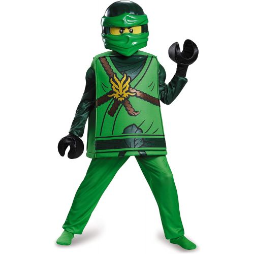  할로윈 용품Disguise Lloyd Deluxe Ninjago Lego Costume, Small/4-6