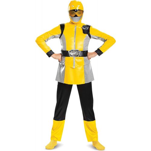  할로윈 용품Disguise Yellow Ranger Beast Morphers Deluxe Child Costume