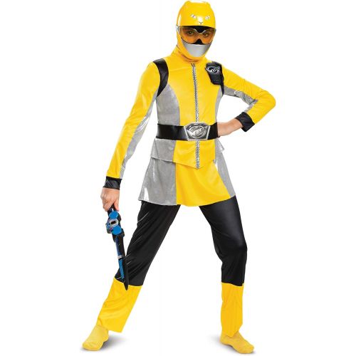  할로윈 용품Disguise Yellow Ranger Beast Morphers Deluxe Child Costume