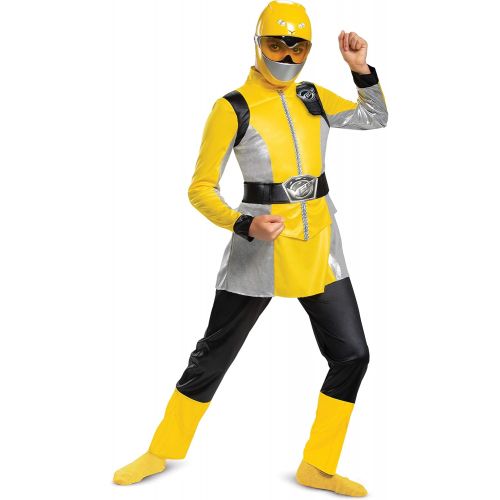  할로윈 용품Disguise Yellow Ranger Beast Morphers Deluxe Child Costume