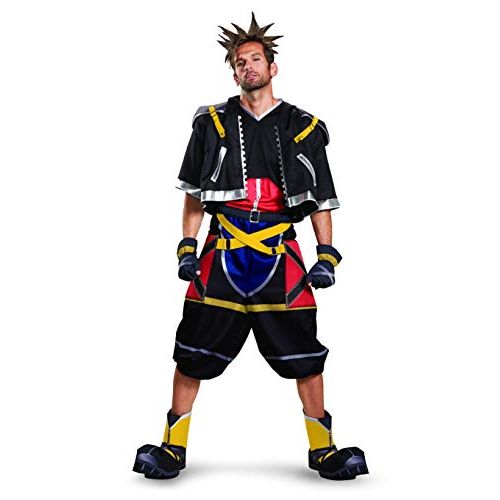  할로윈 용품Disguise Deluxe Disney Kingdom Hearts Sora Mens Costume