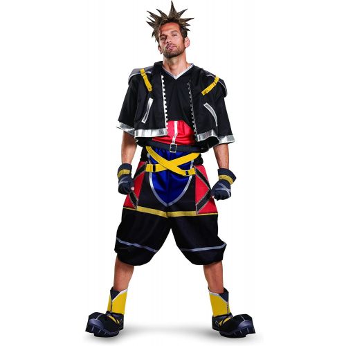  할로윈 용품Disguise Deluxe Disney Kingdom Hearts Sora Mens Costume