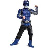 할로윈 용품Disguise Blue Ranger Beast Morphers Classic Muscle Child Costume