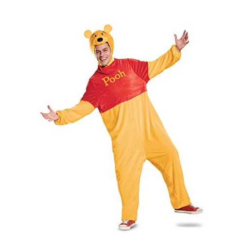  할로윈 용품Disguise Fun Costumes Winnie The Pooh Bear Deluxe Adult Costume