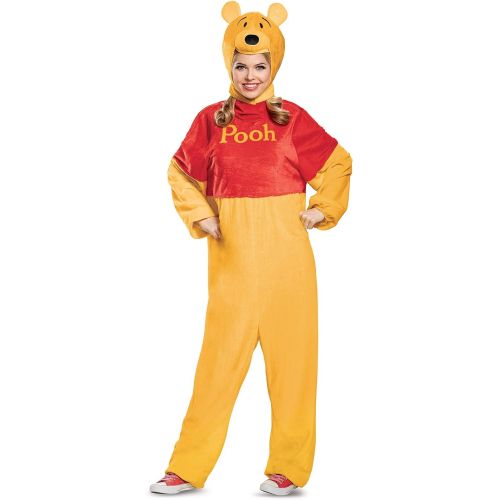  할로윈 용품Disguise Fun Costumes Winnie The Pooh Bear Deluxe Adult Costume