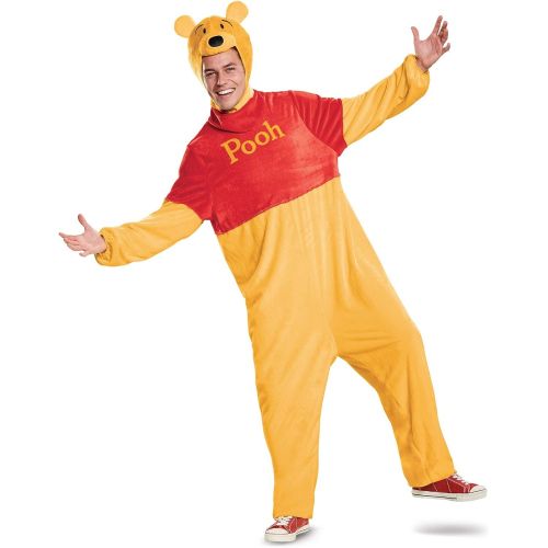  할로윈 용품Disguise Fun Costumes Winnie The Pooh Bear Deluxe Adult Costume