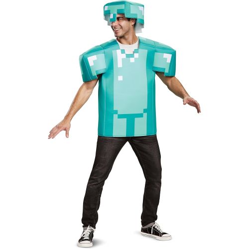  할로윈 용품Disguise Mens Minecraft Armor Classic Adult Costume