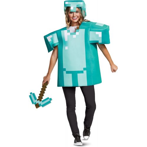  할로윈 용품Disguise Mens Minecraft Armor Classic Adult Costume