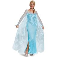 할로윈 용품Disguise Frozen Adult Elsa Prestige Costume