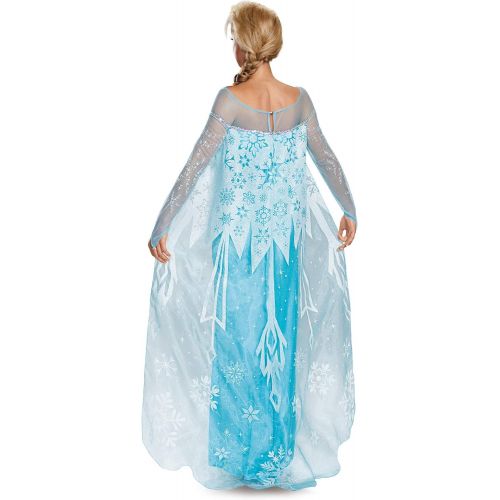  할로윈 용품Disguise Frozen Adult Elsa Prestige Costume