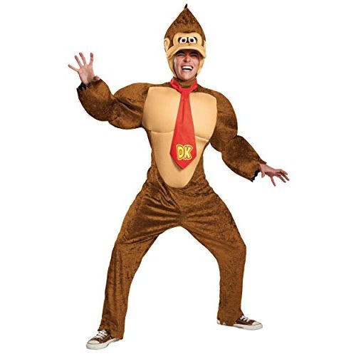  할로윈 용품Disguise Adult Deluxe Donkey Kong Costume