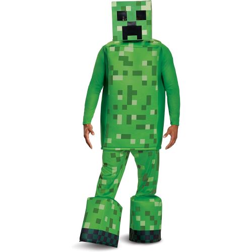  할로윈 용품Disguise Minecraft Adult Creeper Prestige Costume