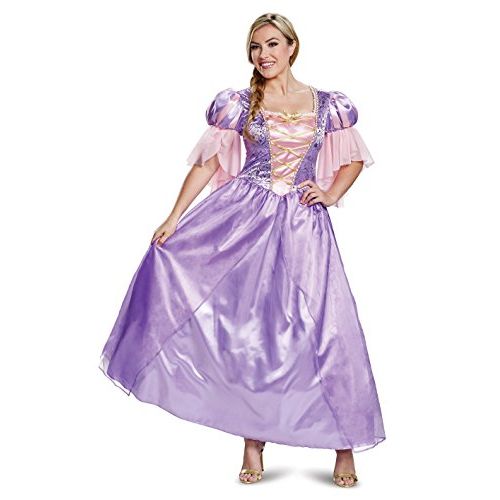  할로윈 용품Disguise Tangled Deluxe Rapunzel Costume for Adults