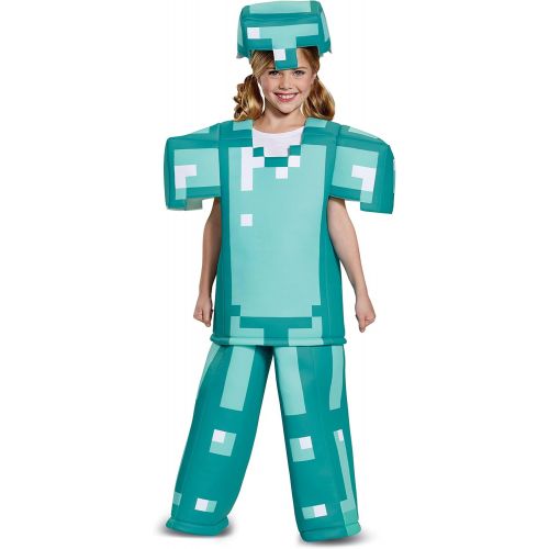  할로윈 용품Disguise Armor Prestige Minecraft Costume, Multicolor, Small (4-6)