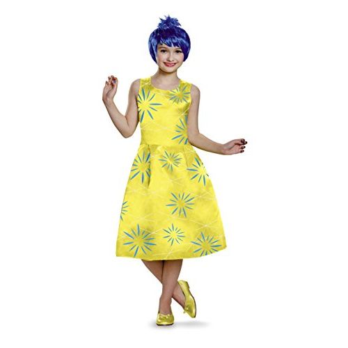  할로윈 용품Disguise Disney Inside Out Joy Deluxe Child Costume