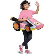 할로윈 용품Disguise Peach Kart Child Child Costume, One Size Child